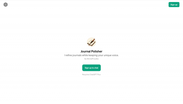 Journal Polisher