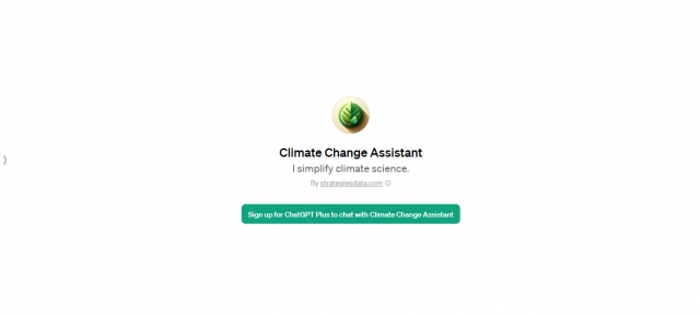 Climate Change Assistant