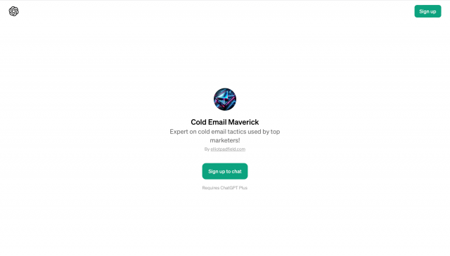 Cold Email Maverick