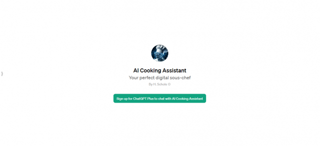 AI Cooking Assistant