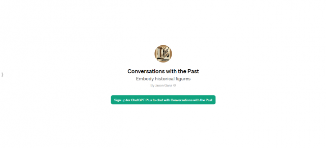 Conversations with the Past