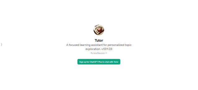 Tutor