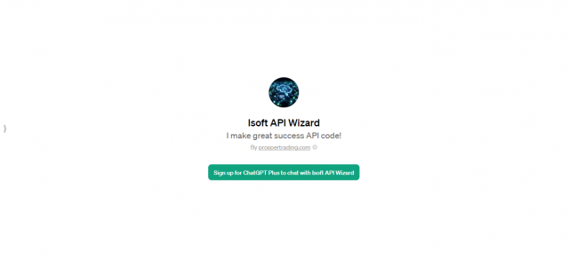 Isoft API Wizard