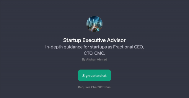 Startup Executive Advisor