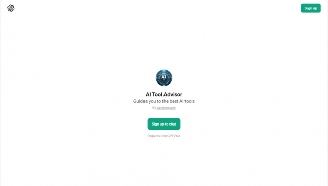 AI Tool Advisor