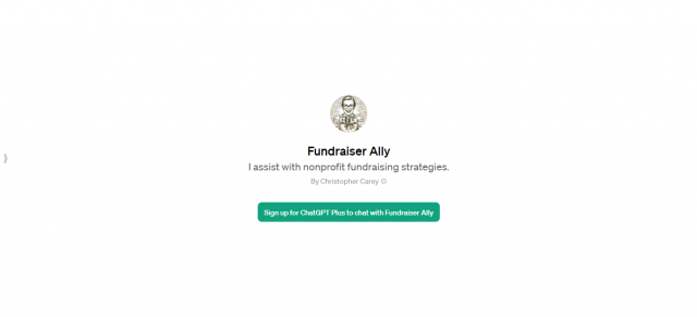 Fundraiser Ally