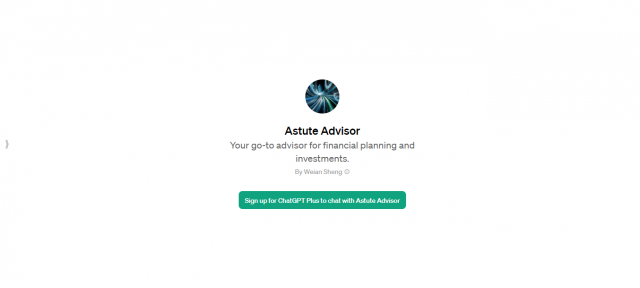 Astute Advisor