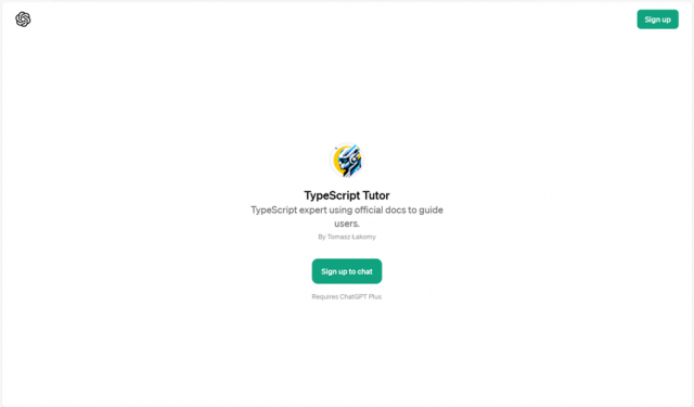 TypeScript Tutor