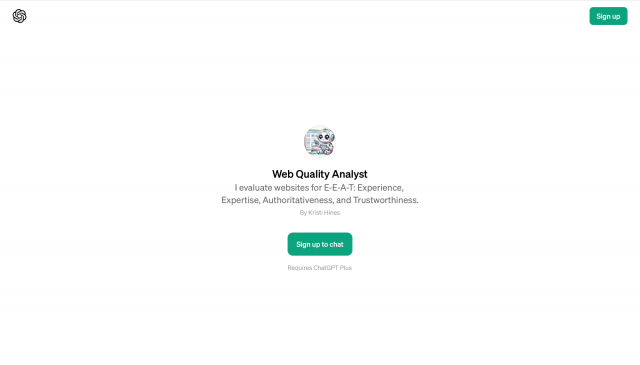 Web Quality Analyst