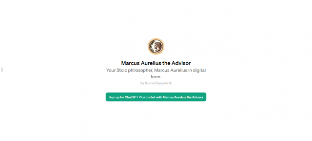 Marcus Aurelius the Advisor