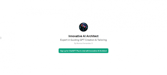 Innovative AI Architect