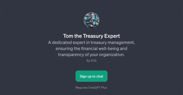 Tom the Treasury Expert