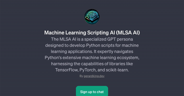 Machine Learning Scripting AI (MLSA AI)