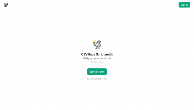 CSVillage Scriptsmith