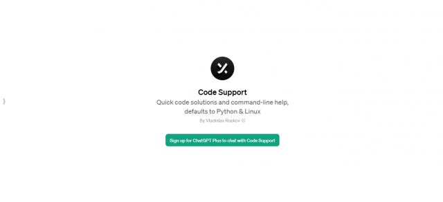 Code Support