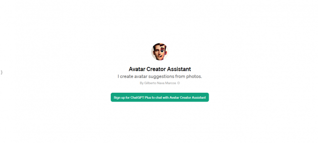 Avatar Creator Assistant