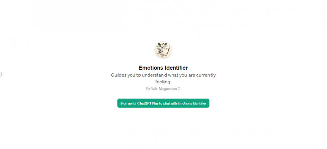 Emotions Identifier