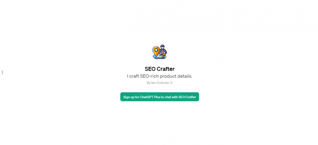 SEO Crafter