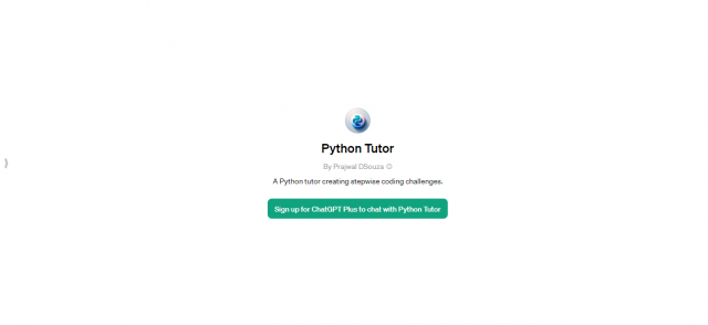 Python Tutor