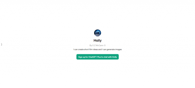 Holly ChatGPT Plus