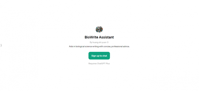 BioWrite Assistant