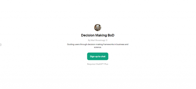 Decision Making BoD