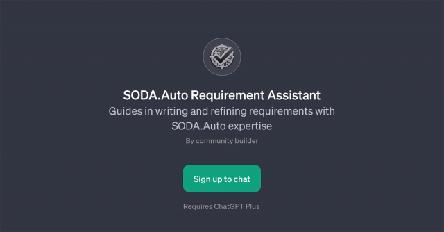 SODA.Auto Requirement Assistant