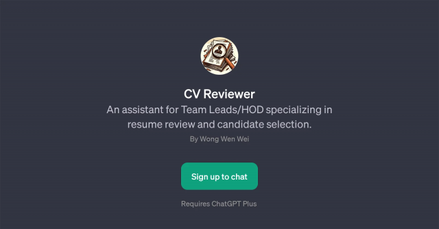 CV Reviewer