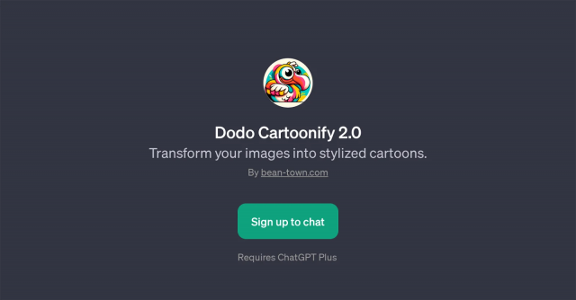 Dodo Cartoonify 2.0