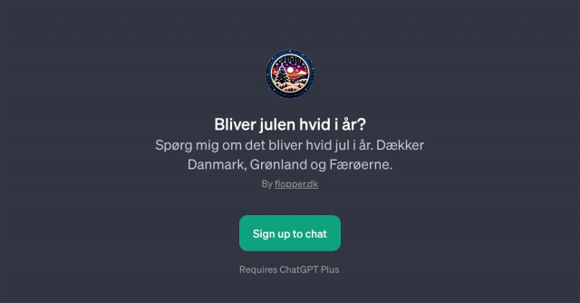 Bliver julen hvid i r?