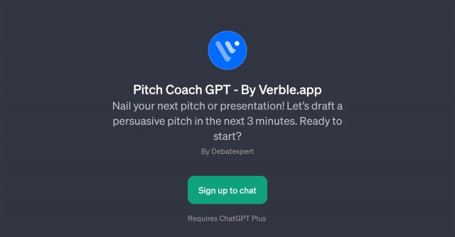 Pitch Coach GPT - By Verble.app