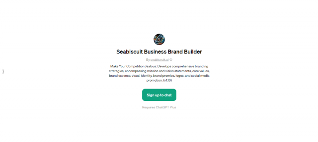 Seabiscuit: Business Brand Builder