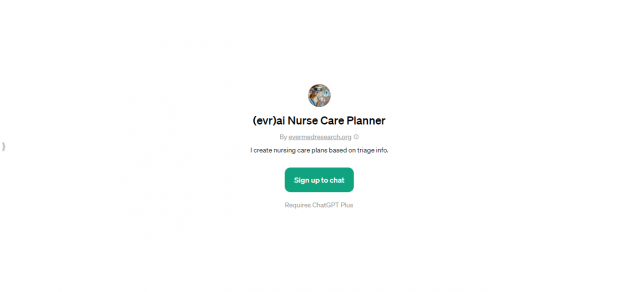 (evr)ai Nurse Care Planner