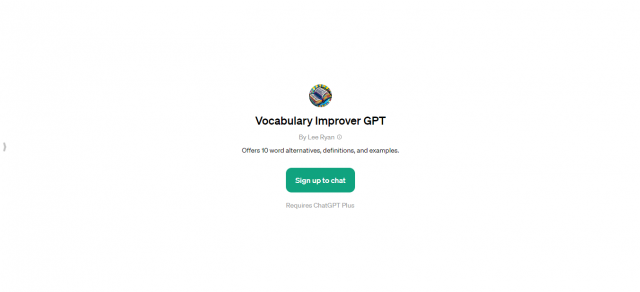 Vocabulary Improver GPT