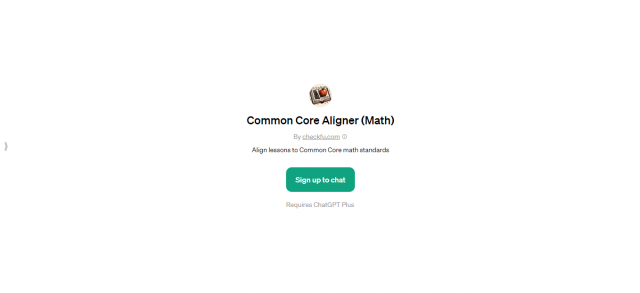 Common Core Aligner (Math)