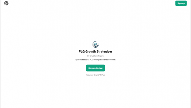 PLG Growth Strategizer