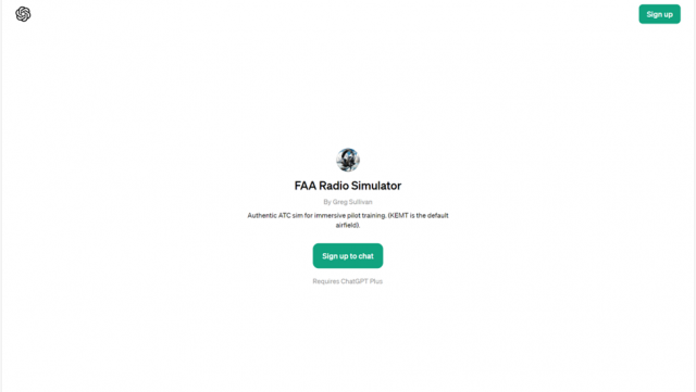 FAA Radio Simulator