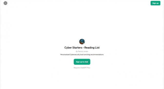 Cyber Starters - Reading List