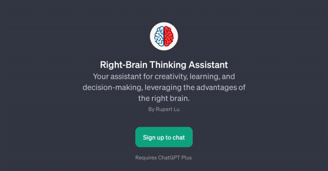 Right-Brain Thinking Assistant