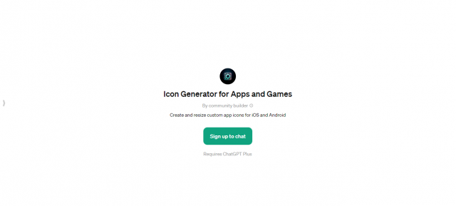 Icon Generator for Apps and Games