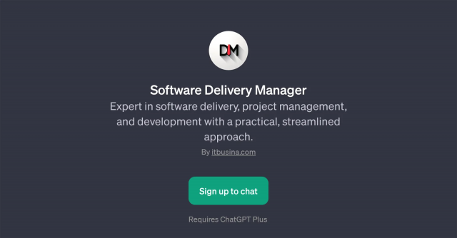 Software Delivery Manager