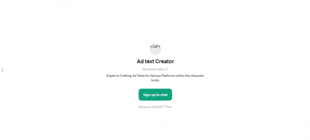 Ad text Creator