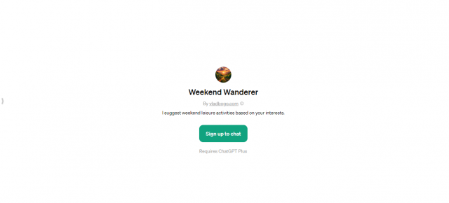 Weekend Wanderer