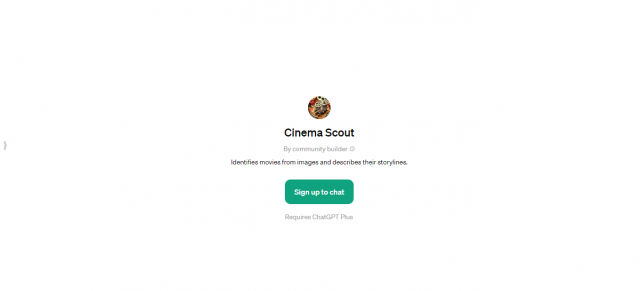 Cinema Scout ChatGPT Plus