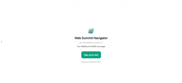 Web Summit Navigator