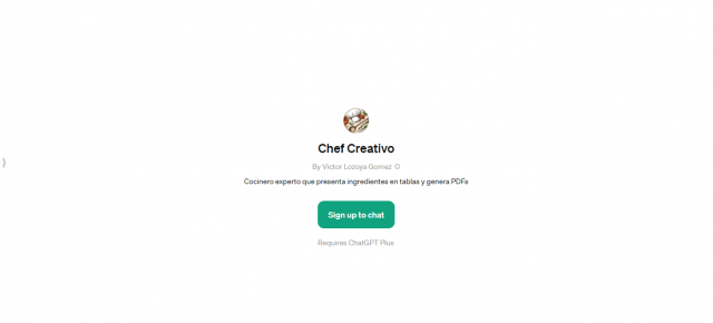 Chef Creativo