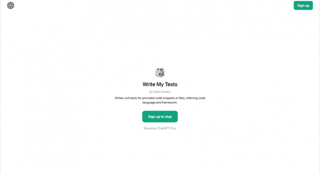 Write My Tests