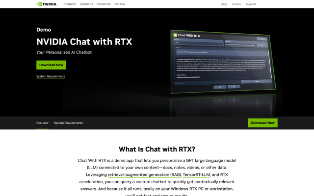 Chat with RTX