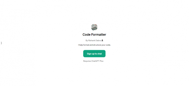 Code Formatter