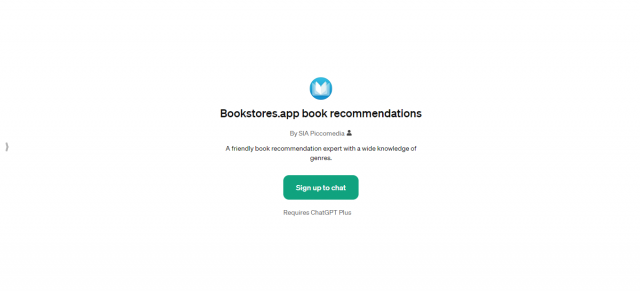 Bookstores.app Book Recommendations